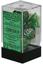 Polyhedral 7-Dice Set CHX27435 - Vortex Green/Gold